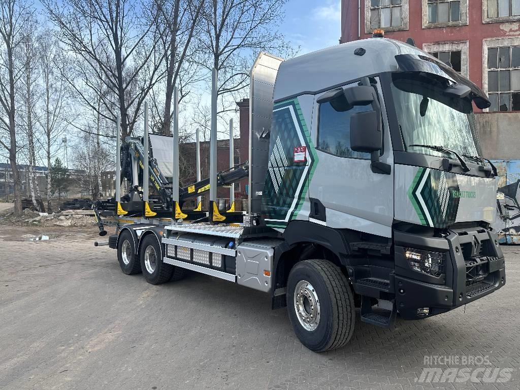 Renault Gama K 520 목재 트럭