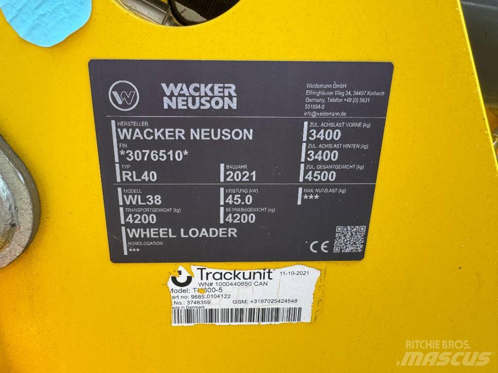 Wacker Neuson WL38  휠로우더