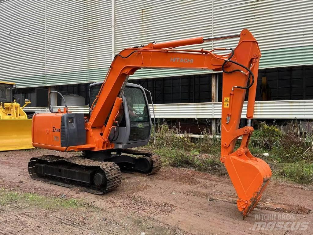 Hitachi zx70 소형 굴삭기 7톤 미만
