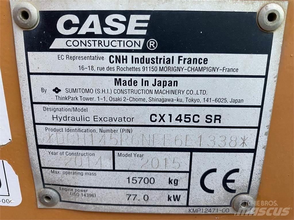CASE CX145C 대형 굴삭기 29톤 이상