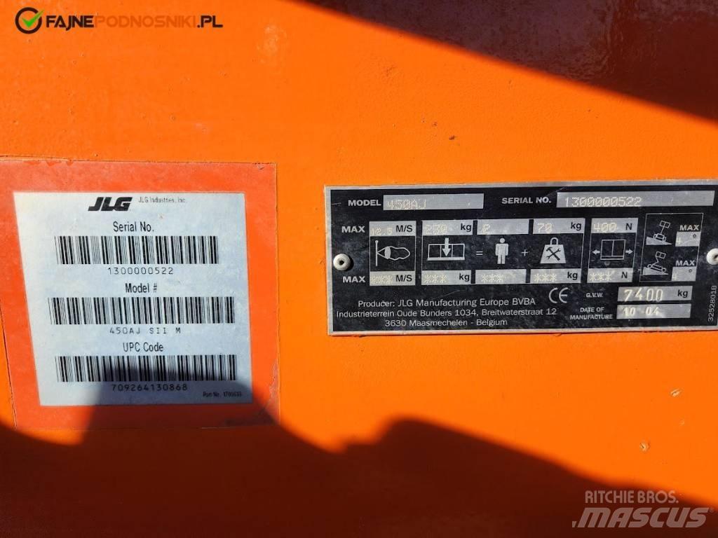 JLG 450 AJ II 관절형 전동이동 리프트