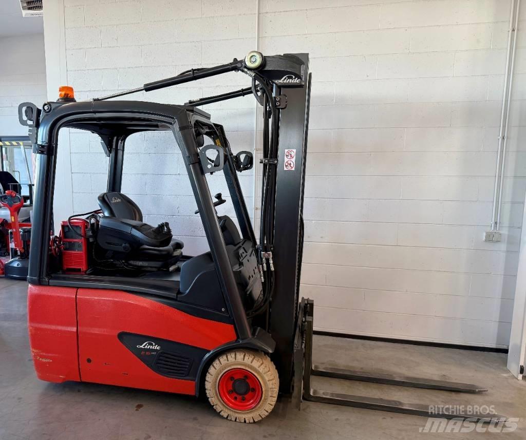 Linde E16/386-02 전동 지게차