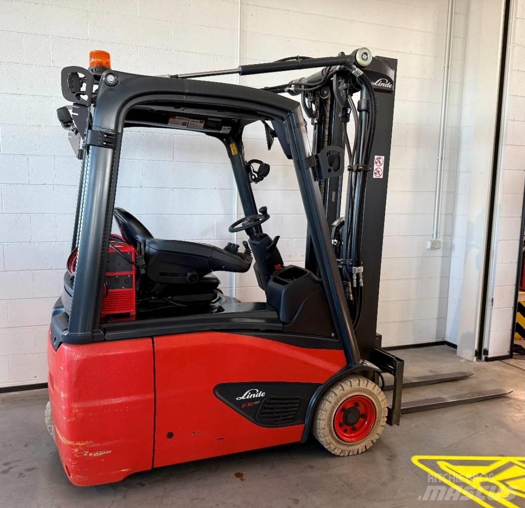 Linde E16/386-02 전동 지게차