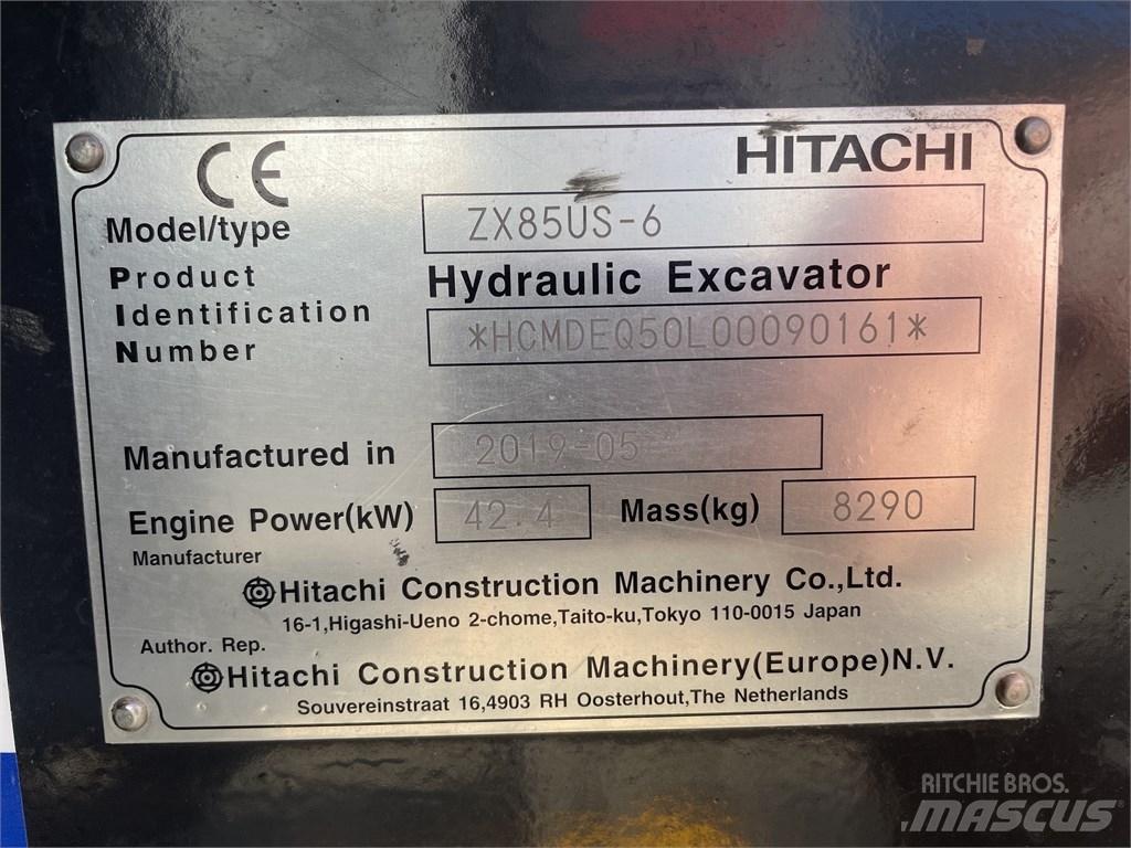 Hitachi ZX 85 US-6 중형굴삭기 7톤-28톤