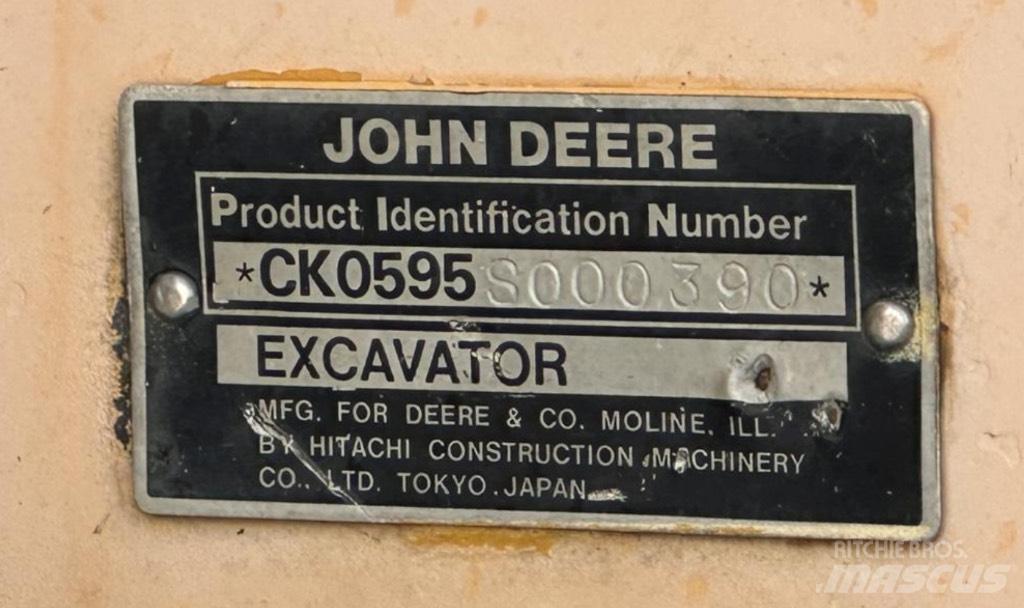 John Deere 595  휠 굴삭기