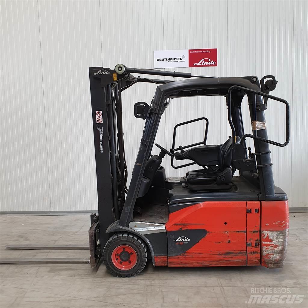 Linde E16L 전동 지게차