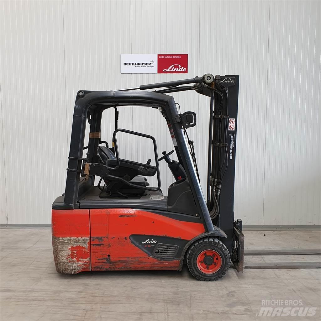 Linde E16L 전동 지게차