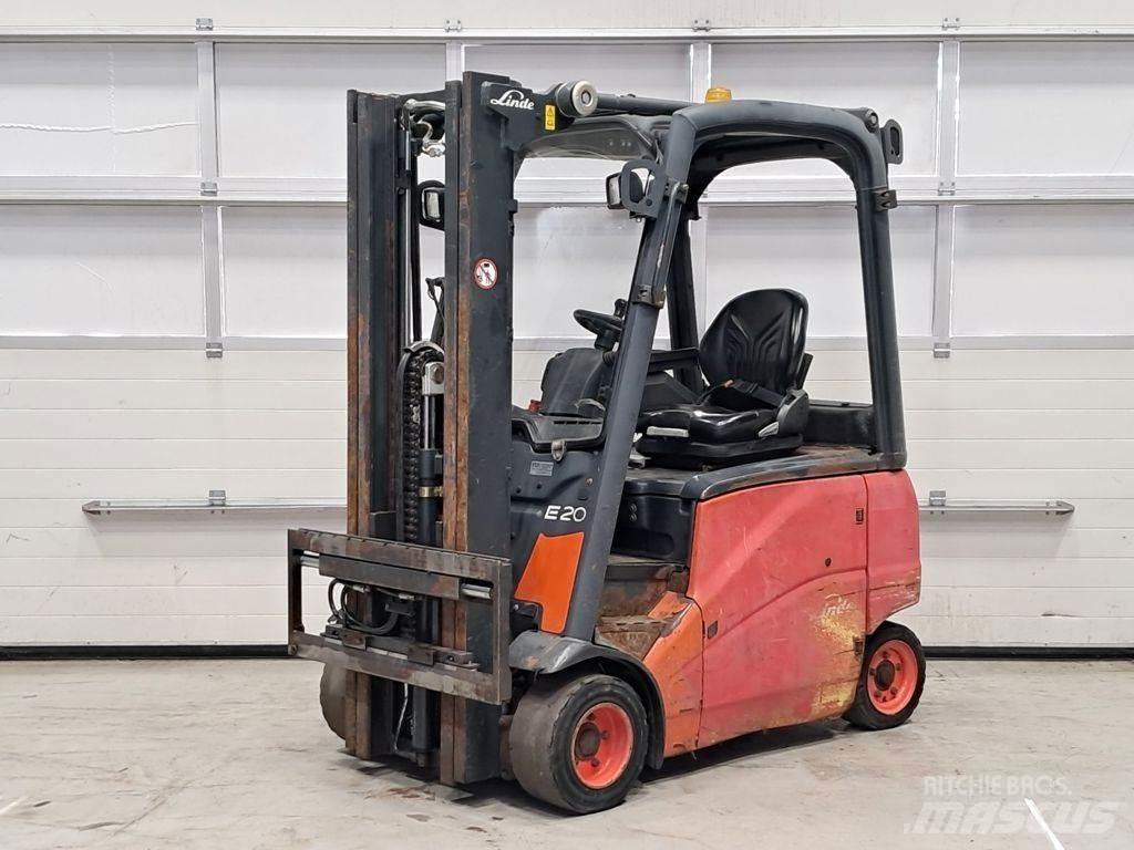 Linde E20PH-01 전동 지게차