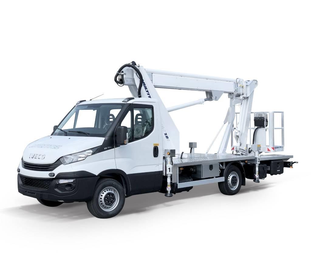 Multitel MJ 201 트럭 탑재 고소작업대