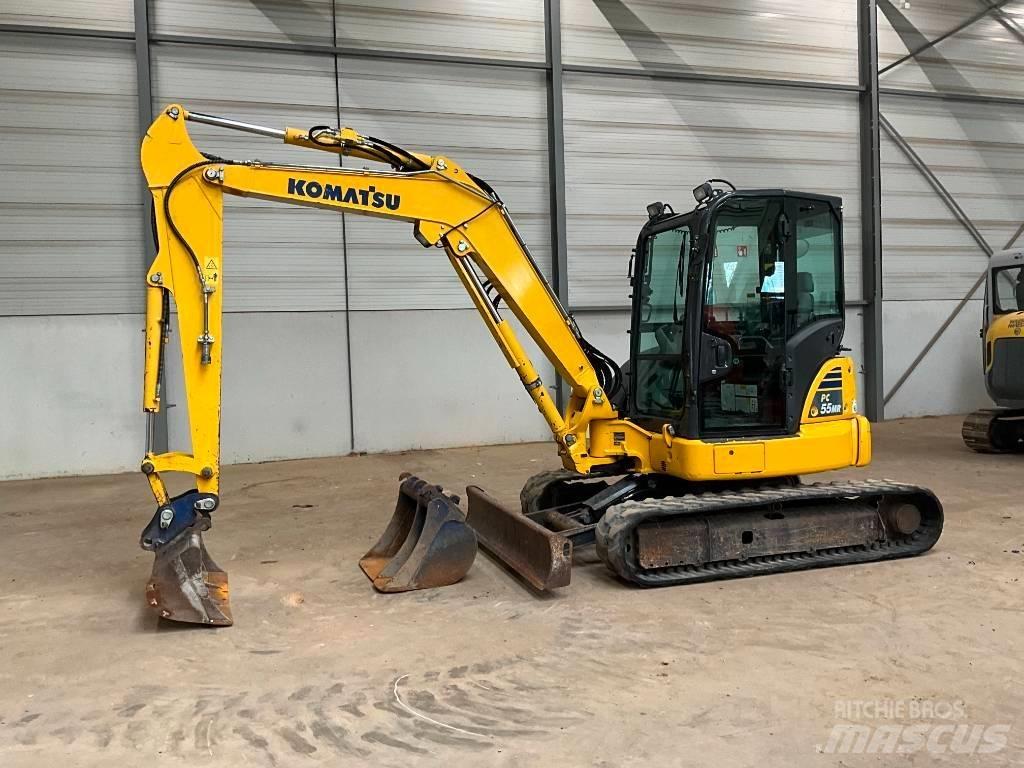 Komatsu PC 55 MR 소형 굴삭기 7톤 미만