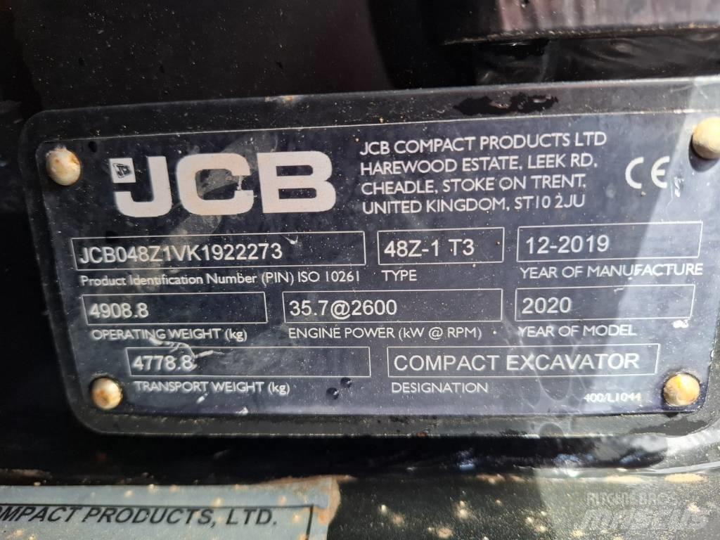JCB 48 Z-1 소형 굴삭기 7톤 미만