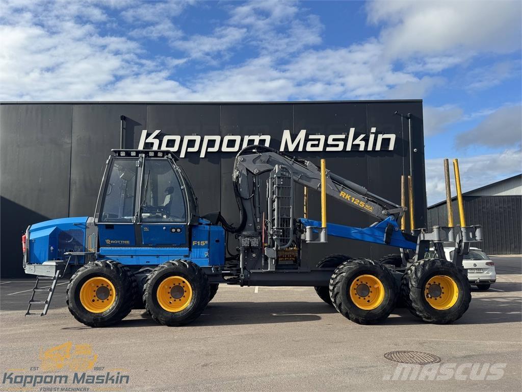 Rottne F15E 원목 포워더