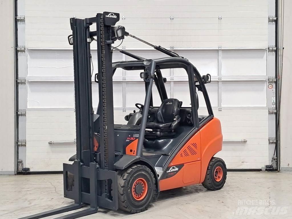 Linde H30D-02 디젤 지게차