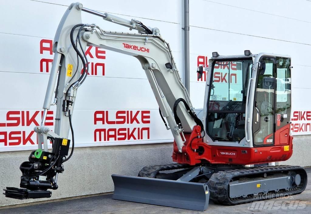 Takeuchi TB 260 소형 굴삭기 7톤 미만
