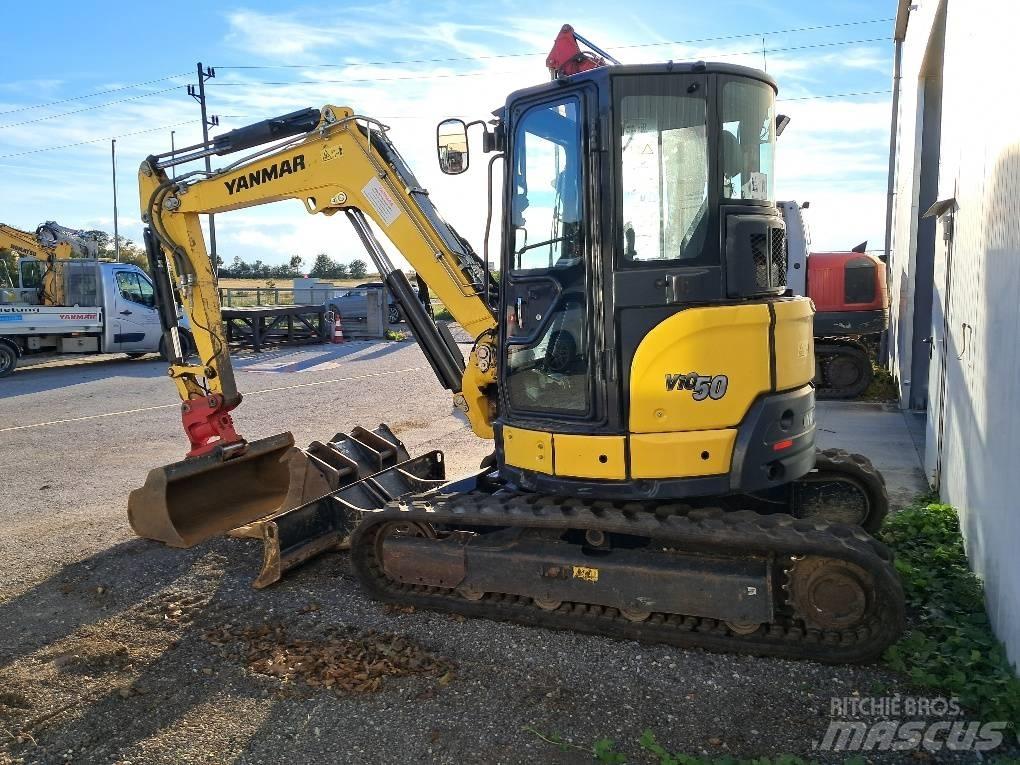 Yanmar VIO50-6A 소형 굴삭기 7톤 미만