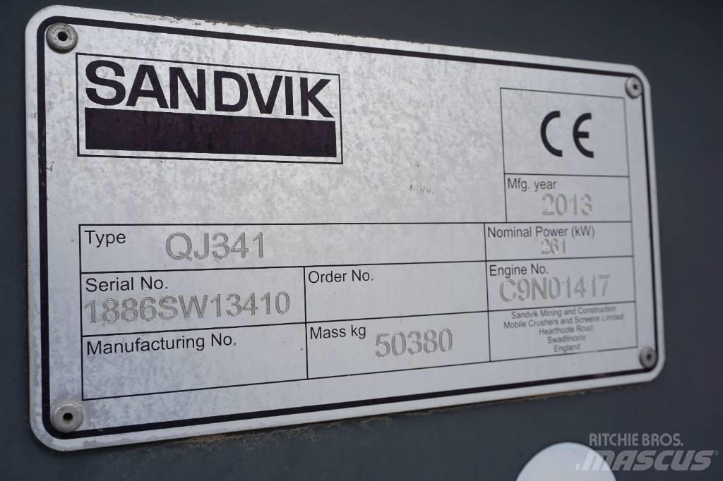 Sandvik QJ 341 이동식 분쇄기