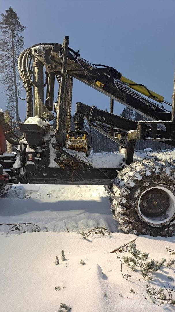 Komatsu 895 원목 포워더