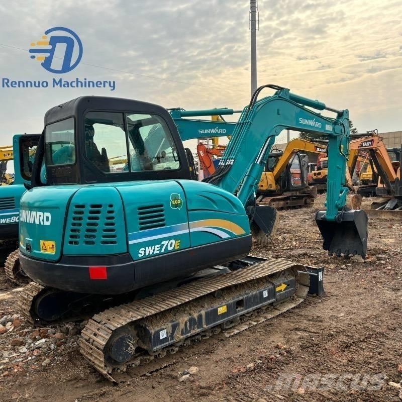Sunward SWE70 소형 굴삭기 7톤 미만