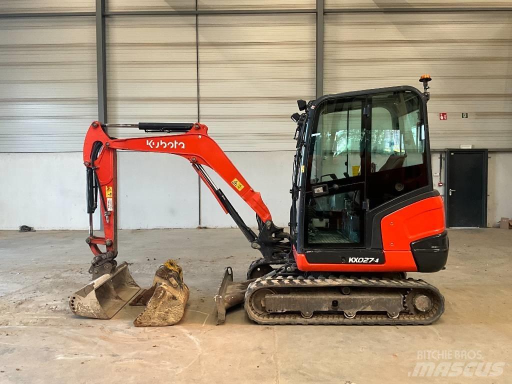 Kubota KX 027-4 소형 굴삭기 7톤 미만