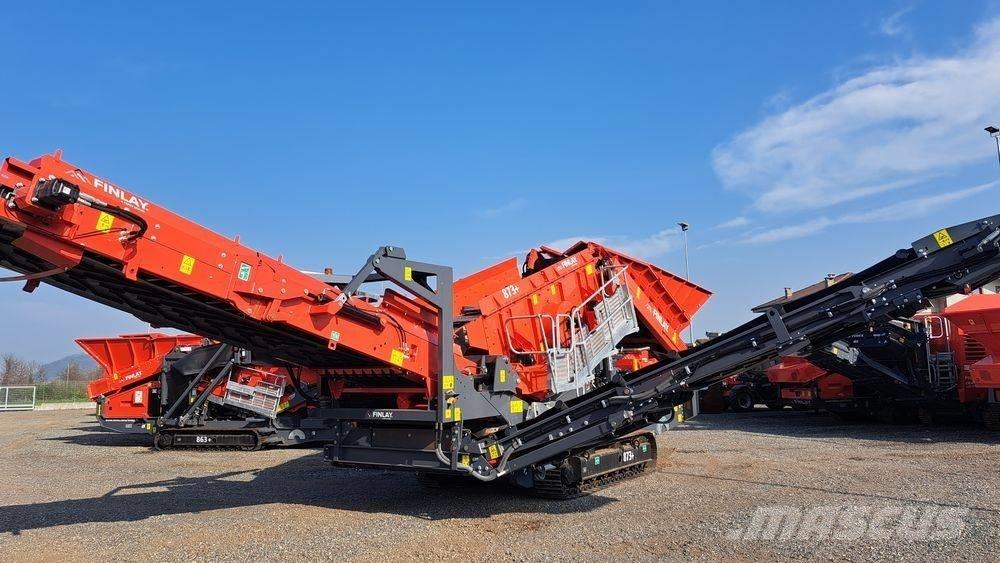 Terex Finlay 873+ 이동식 선별기