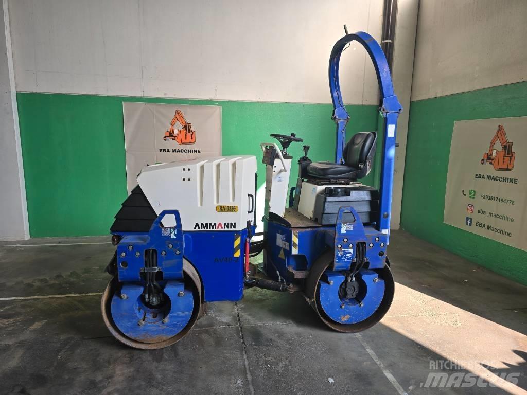 Ammann AV 40 트윈 드럼 롤러