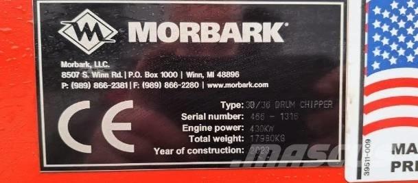 Morbark 30/36 폐기물 분쇄기