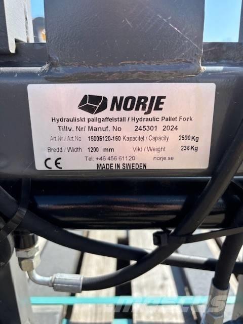 Norje Gaffelställ 지게차