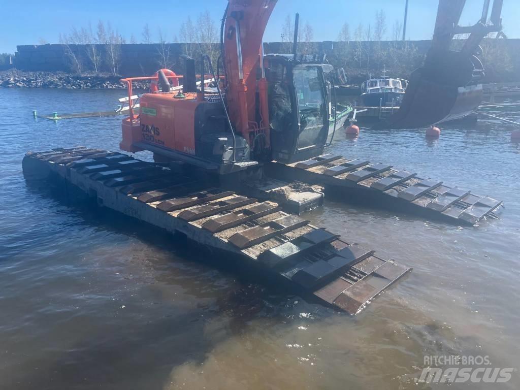 Hitachi ZX 130LCN 수륙양용 굴삭기