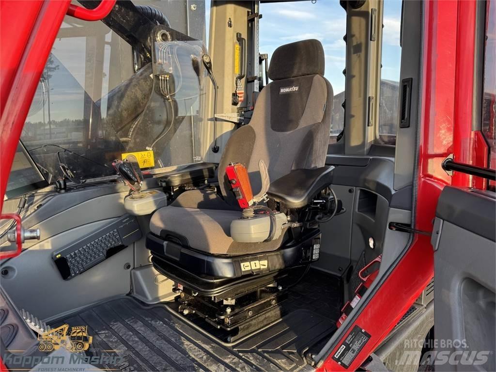 Komatsu 901XC 원목 하베스터