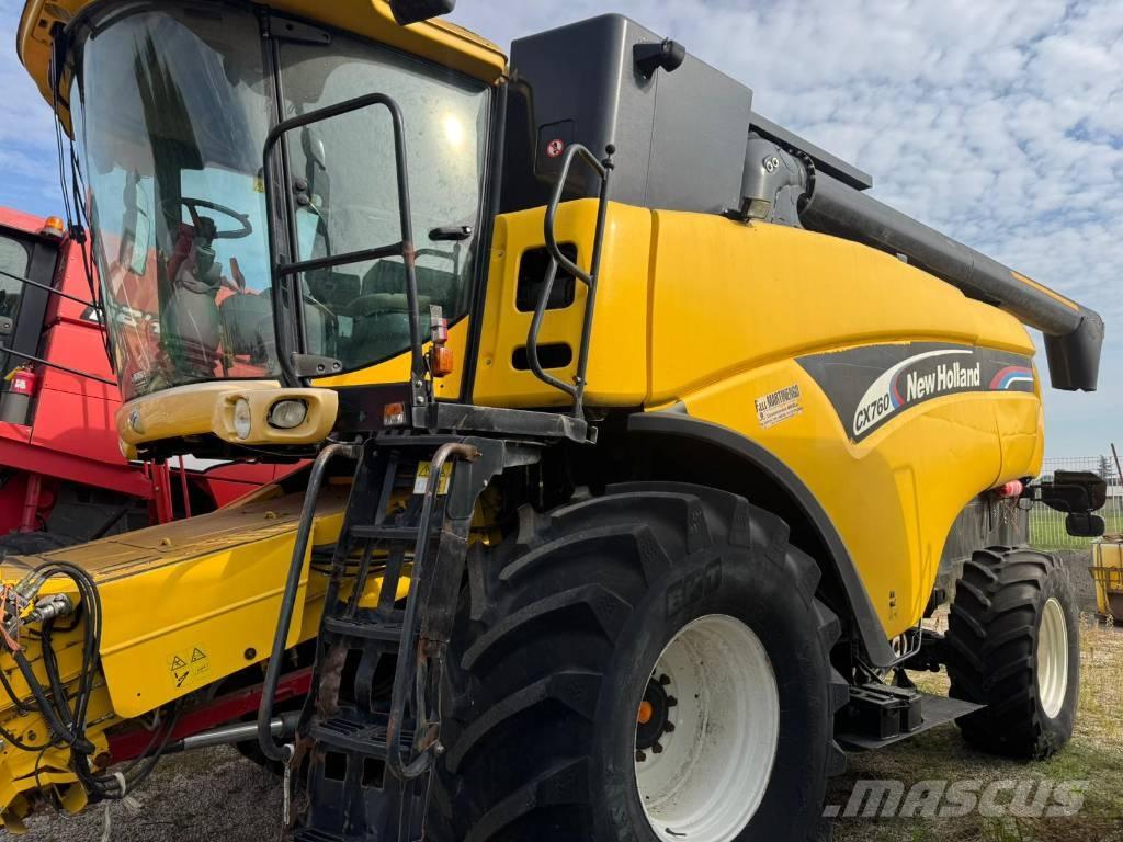 New Holland CX 760 콤바인 수확기