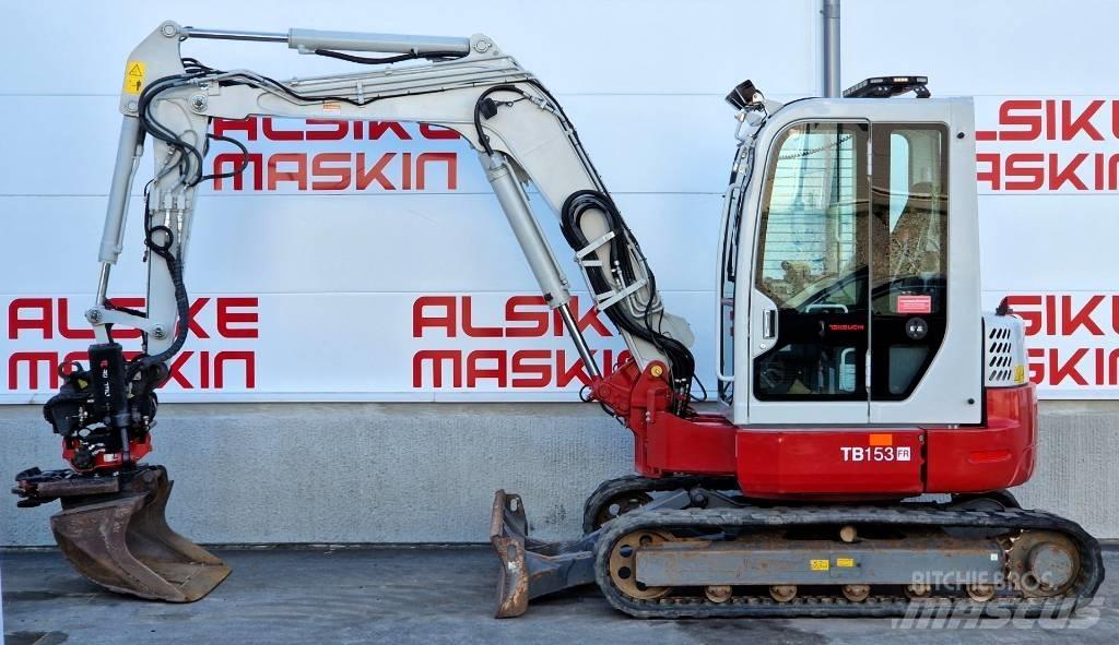 Takeuchi TB 153 FR 소형 굴삭기 7톤 미만