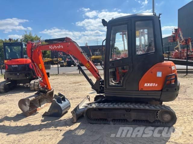Kubota KX 61-3 소형 굴삭기 7톤 미만