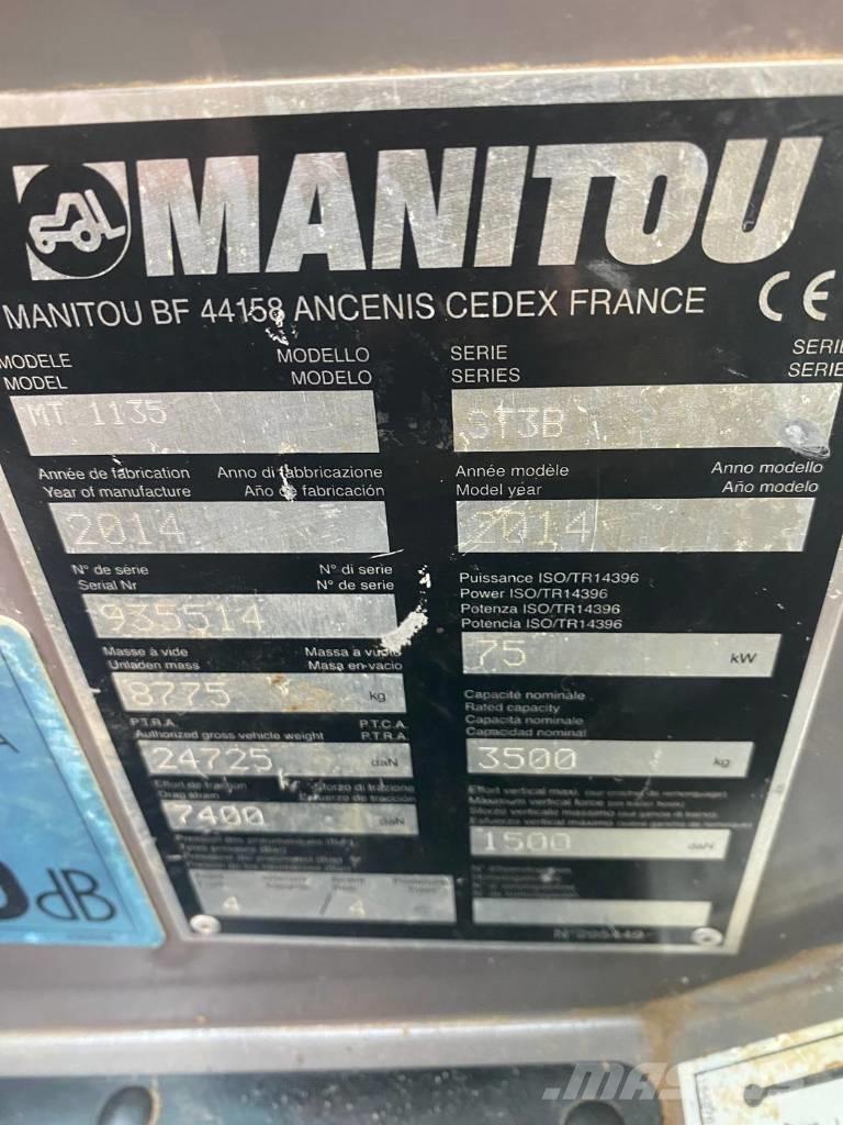 Manitou MT 1135 텔러 핸들러