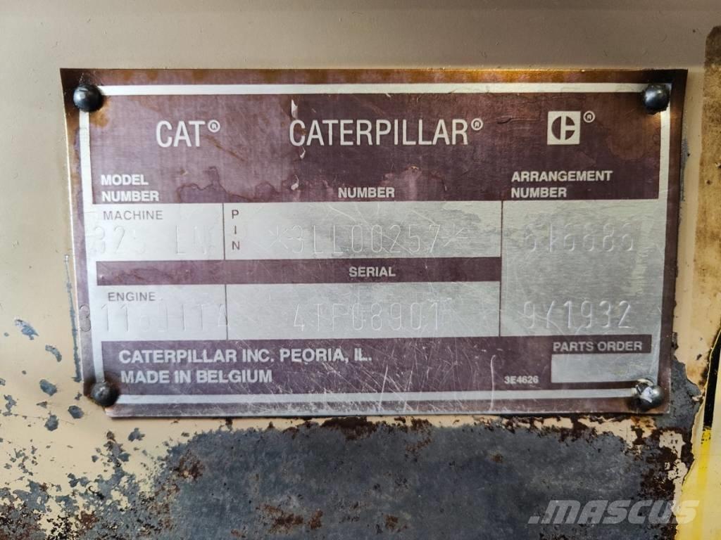 CAT 325 LN 대형 굴삭기 29톤 이상