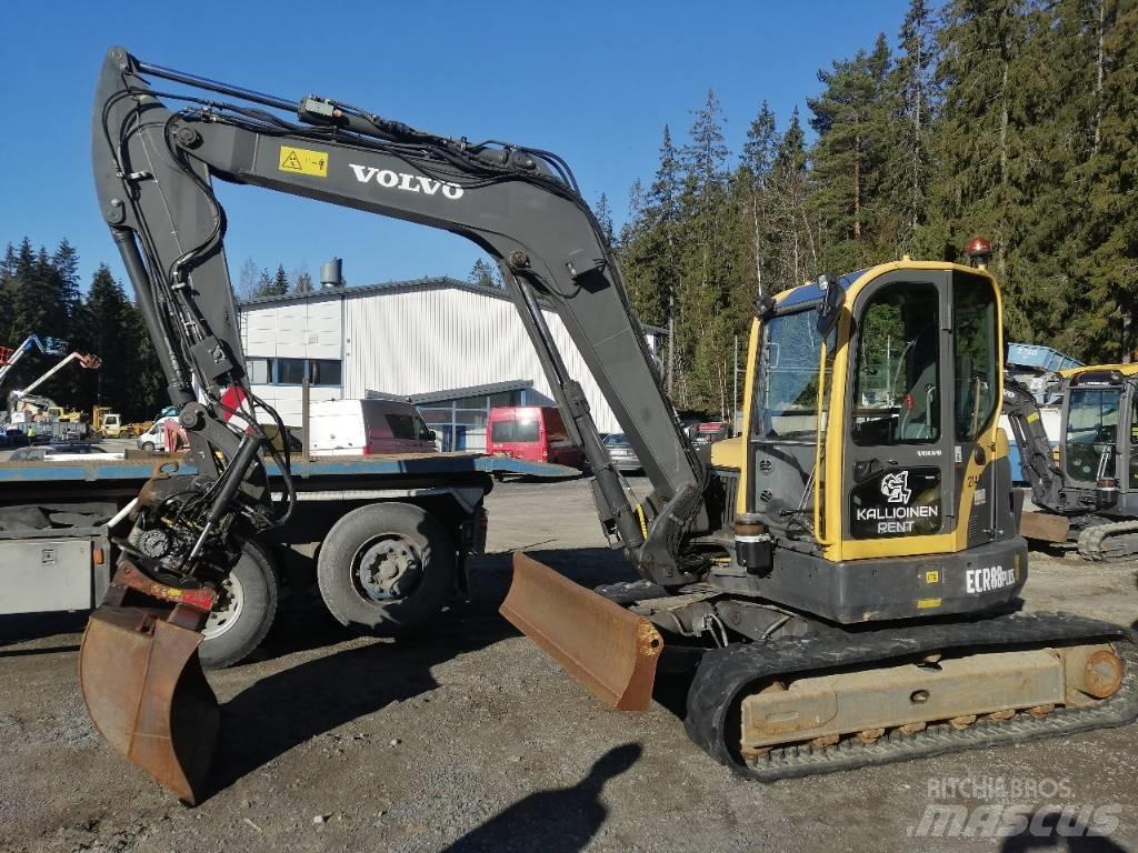 Volvo ECR 88 PLUS 중형굴삭기 7톤-28톤