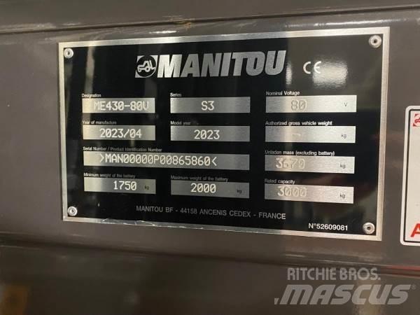 Manitou ME430 험지용 트럭