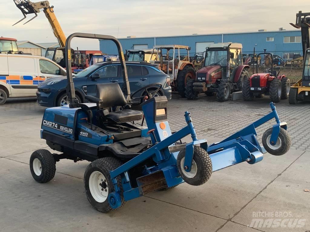 New Holland CM 274 탑승형 잔디깎기