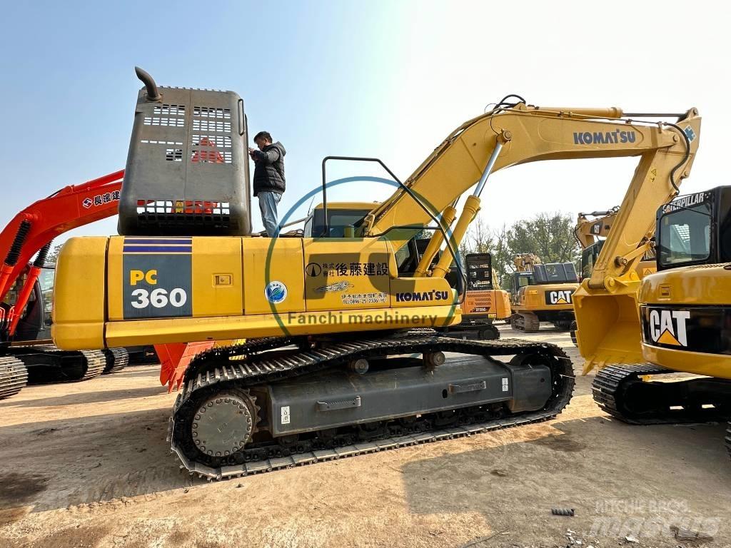 Komatsu PC 360 대형 굴삭기 29톤 이상