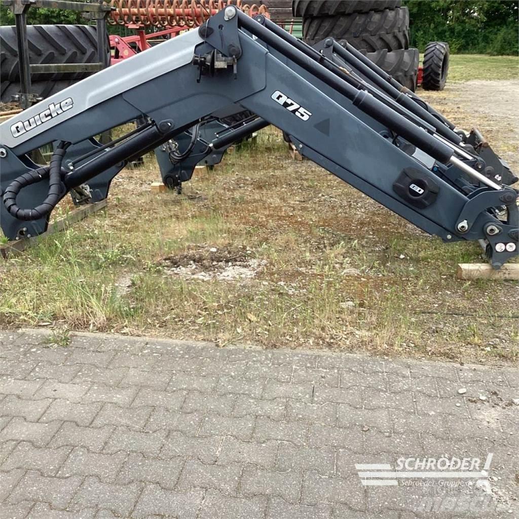 Ålö QUICKE Q75 프론트 로더 및 굴착기