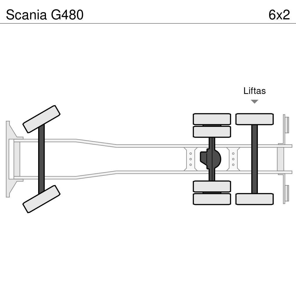 Scania G480 탑차 트럭
