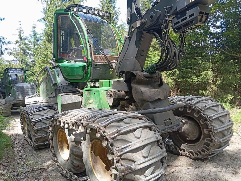 John Deere 1170G 원목 하베스터