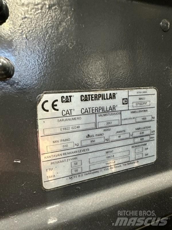 CAT EP 16 CPNT 전동 지게차