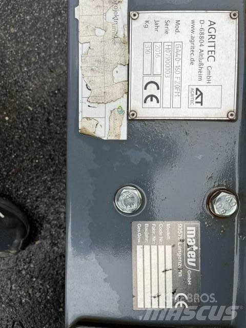 Matev GA40-160FZ0FM 장착형 잔디깎기