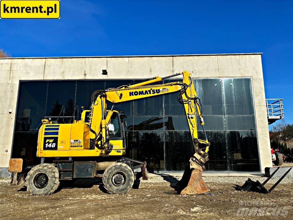 Komatsu PW 148  휠 굴삭기