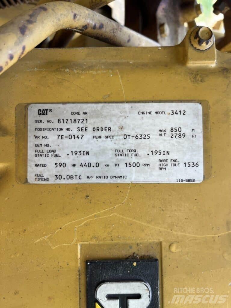 CAT 3412 디젤 발전기