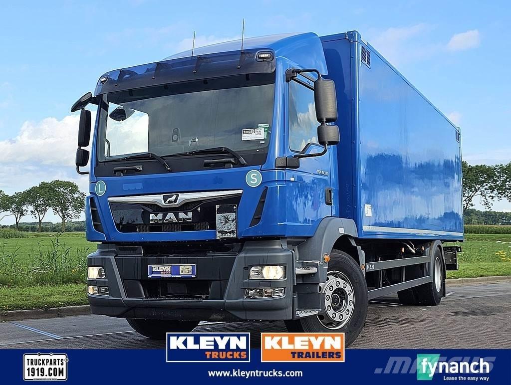 MAN 15.340 TGM 탑차 트럭
