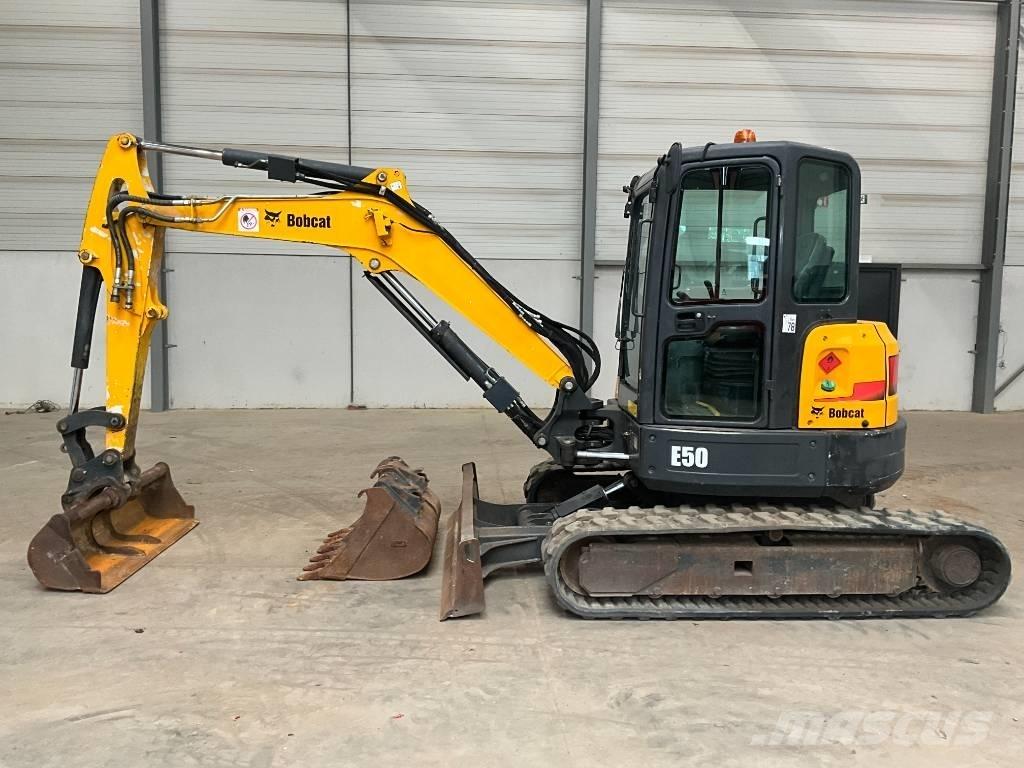 Bobcat E 50 EM 소형 굴삭기 7톤 미만