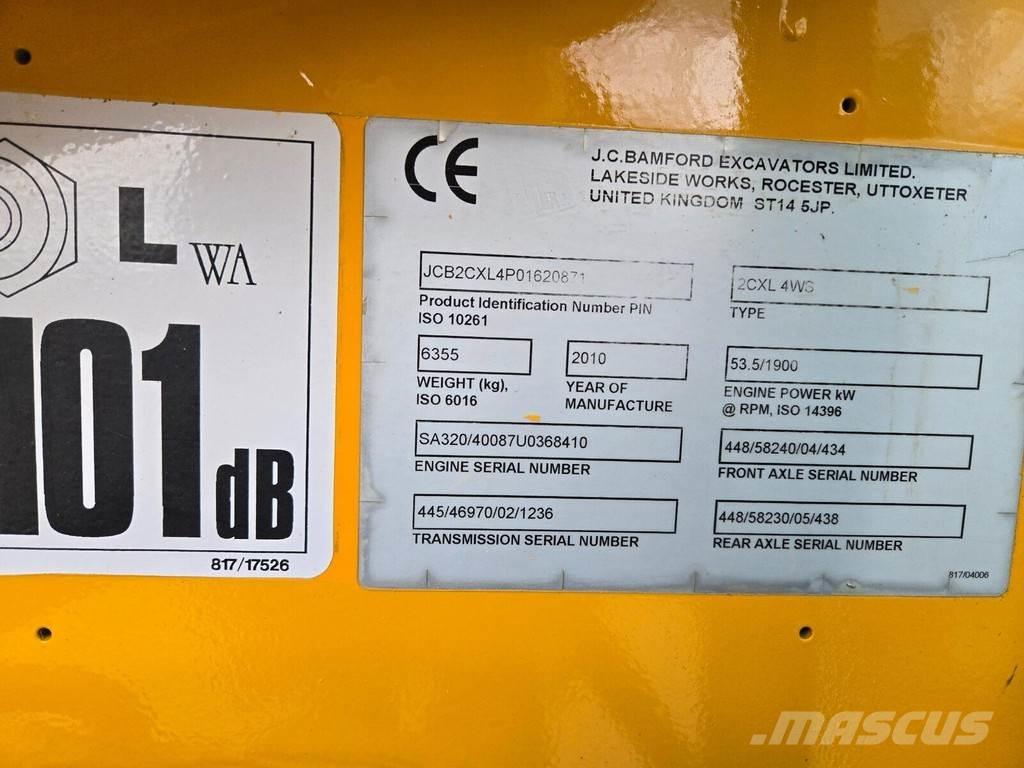 JCB 2CX  휠로우더