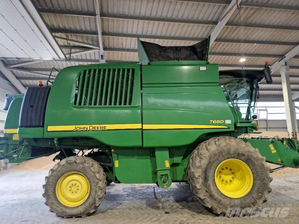 John Deere T 660 콤바인 수확기