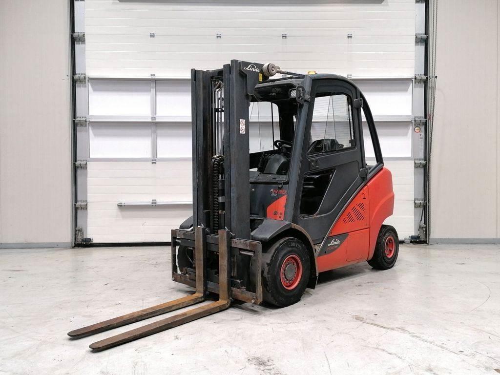Linde H30D-02 디젤 지게차